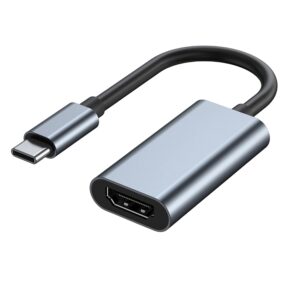 Mindorlen USB C to HDMI Adapter for Monitor, Laptop, TV, Projector – 4K HDMI to USB C Docking Station – MacBook Pro, iPad Air, Chromebook, XPS, TV
