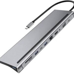VOOCME USB C Hub 11 in 1 Type C to 4K HDMI Multiport Adapter Hub Docking Station - image 1