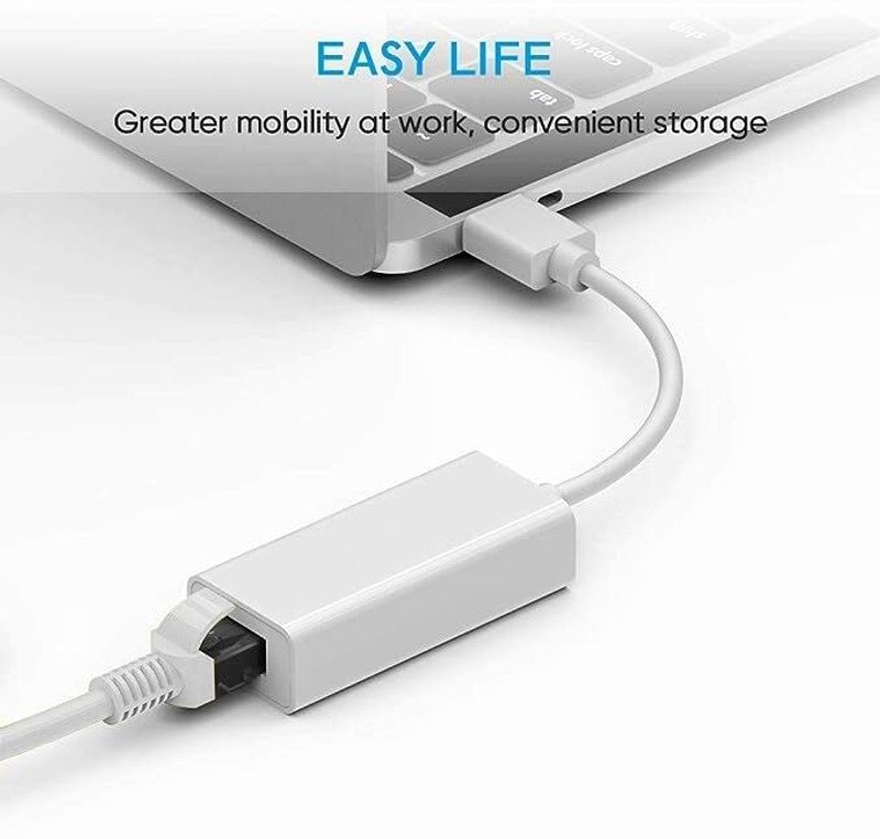 VOOCME Compatible with Windows 10/8/7/Vista/XP, Mac OS and Linux OS Wired Ethernet Lan Adapter compatible with Linux - image 4
