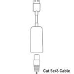 VOOCME Compatible with Windows 10/8/7/Vista/XP, Mac OS and Linux OS Wired Ethernet Lan Adapter compatible with Linux - image 1