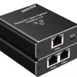 VOOCME 1000Mbps Internet Cable 1x2 Gigabit RJ45/Network CAT 5/6/7/8 Wired Ethernet Lan Adapter compatible with Windows - image 1