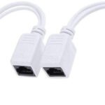 VOOCME Passive PoE Injector and Splitter Pair (Set of 1) CPOE/1P. Wired Ethernet Lan Adapter compatible with Windows - image 1