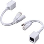 VOOCME Passive PoE Injector and Splitter Pair (Set of 1) CPOE/1P. Wired Ethernet Lan Adapter compatible with Windows - image 3