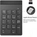 VOOCME Wireless Numeric Keypad 18Keys Portable Number Numpad with 2.4G Mini USB Bluetooth Laptop-size Laptop Keyboard Compatible with Desktop, Laptop, Mac - image 3