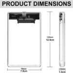 VOOCME Type C to SATA III External HDD Case 2.5 inch Water Proof usb cable - image 2