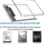 VOOCME Type C to SATA III External HDD Case 2.5 inch Water Proof usb cable - image 3