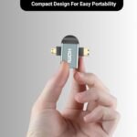 VOOCME Black 2 in 1 HD Mini HDMI/Micro HDMI to HD-MI Adapter, Mini HD-MI and Micro HD-MI Male Phone Converter - image 5