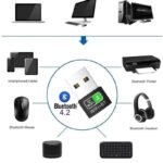 VOOCME USB Bluetooth 4.2 WiFi Adapter AC 150Mbps for PC, Wireless Wi-Fi Dongle Dual Band 2.4G Support Windows 10/8.1/8/7 / XP/Vista USB Hub - image 4