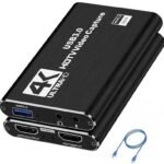 VOOCME Video Cable 2 A 0.25 m NA 4K HDMI Capture Card for Streaming, USB 3.0 Video Capture Device, Full HD 1080P - image 3