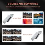 VOOCME 4K HDMI Splitter, 4in 4out Matrix HDMI Switch, HDMI Support 3840x2160@30HZ Media Streaming Device - image 4