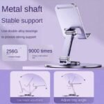 VOOCME 360°Rotation Height Adjustable Phone Holder Cell Phone Stand, 360°Rotation Height Adjustable Phone Holder for Desk Aluminium Rotatable Laptop Stand with Adjustable Height Compatible with Universal Laptops - image 5