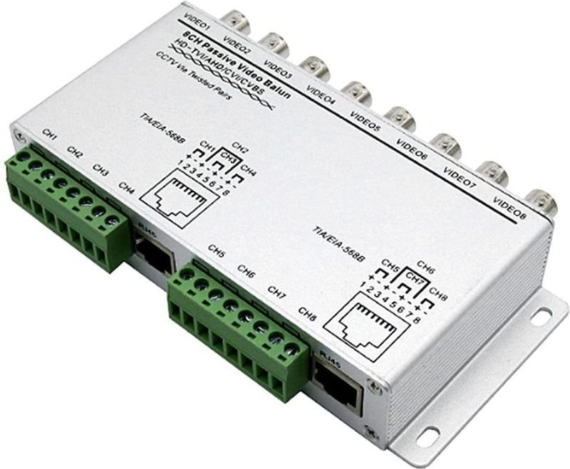 VOOCME Video Transmitter for HD-CVI/TVI/AHD CCTV Surveillance Camera (8 Chanel) 42 inch CD Player - image 3
