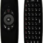 VOOCME Air Mouse Remote, C120 USB 2.4G Wireless Keyboard and Mouse Air Fly Remote Mouse Wireless Laptop-size Laptop Keyboard Compatible with Desktop, Laptop, Mac, iPad - image 1