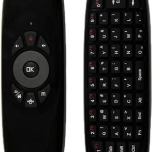 VOOCME Air Mouse Remote, C120 USB 2.4G Wireless Keyboard and Mouse Air Fly Remote Mouse Wireless Laptop-size Laptop Keyboard Compatible with Desktop, Laptop, Mac, iPad - image 1