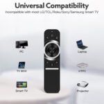 VOOCME Air Mouse Remote W1S Universal TV Voice Remote 2.4G for Windows Android Mac OS Linux - image 2