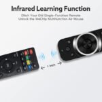 VOOCME Air Mouse Remote W1S Universal TV Voice Remote 2.4G for Windows Android Mac OS Linux - image 3