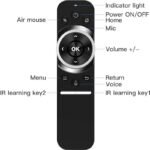 VOOCME Air Mouse Remote, W1S Universal TV Remote Control TV, PROJECTOR, LAPTOP, CAMERA, COMPUTER Remote Controller - image 3