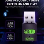 VOOCME WiFi Bluetooth adapter product image