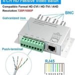 VOOCME 4 Channel Aluminium Alloy Shell Passive HD-CVI/TVI/AHD CCTV Camera 42 inch CD Player - image 4