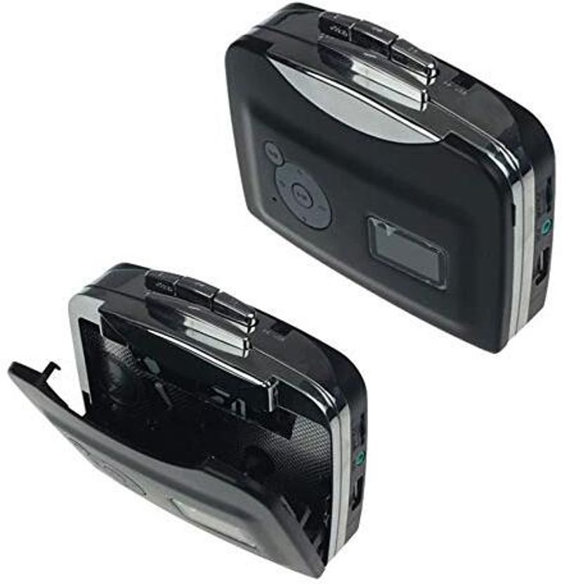 VOOCME MP3 Converter with Earphone, Cassette Player, Convert Cassette 128 GB MP3 Player - image 3