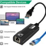 VOOCME USB 3.0 to RJ45 Ethernet adapter product image
