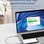 VOOCME Lighting 8 pin Adapter to Micro USB Converter Connector Data Synchronisation and Charging Compatible Laptop Accessory - image 4