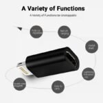 VOOCME Lighting 8 pin Adapter to Micro USB Converter Connector Data Synchronisation and Charging Compatible Laptop Accessory - image 1