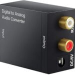 VOOCME Digital to Analog Audio Converter - VOOCME Black