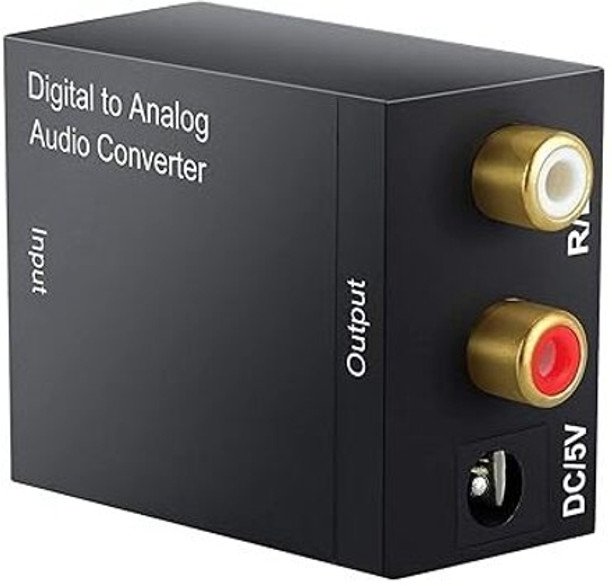 VOOCME Digital to Analog Audio Converter - VOOCME Black