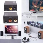 VOOCME TV-out Cable Digital to Analog Audio Converter SPDIF Optical Coax to Analog - image 3