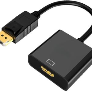 VOOCME HDMI Adapter 2 A 0.1 m NA Display Port to HDMI Adapter,1080p Display Port DP to HDMI Cable - image 1