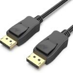 VOOCME 2-in-1 Cable 2 A 1.8 m NA DisplayPort Cable 5ft, High Speed DP 1.4 for 8K 60Hz, 4K 144Hz, 2K 240Hz 165Hz 144Hz Sync HDR HDCP, DP Male to - image 1