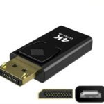VOOCME DisplayPort to HDMI Adapter - VOOCME Black