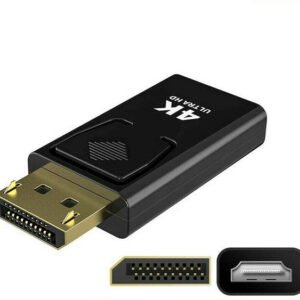 VOOCME DisplayPort to HDMI Adapter - VOOCME Black