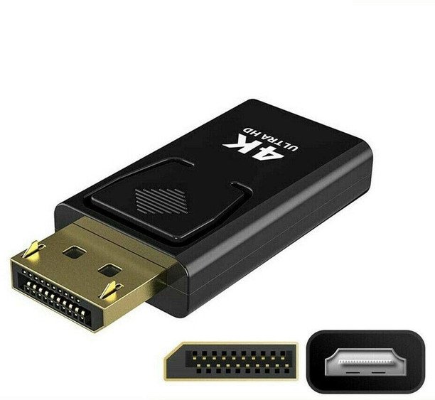 VOOCME DisplayPort to HDMI Adapter - VOOCME Black