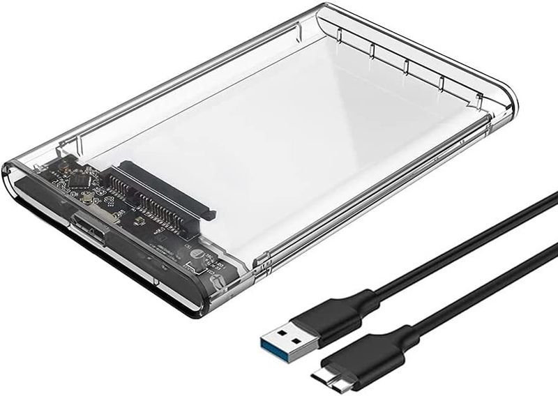 VOOCME USB Type C 3.1 to 2.5 Inch Sata , Compatible for Mac OS Windows Linux Media Streaming Device - image 1