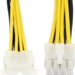 VOOCME 8 Pin CPU Male to Female Power Extension Cable 12V, 8 Pin Male to 8 Pin Female Molex IDE Express Power Extension Cable Adapter Laptop Accessory - image 5
