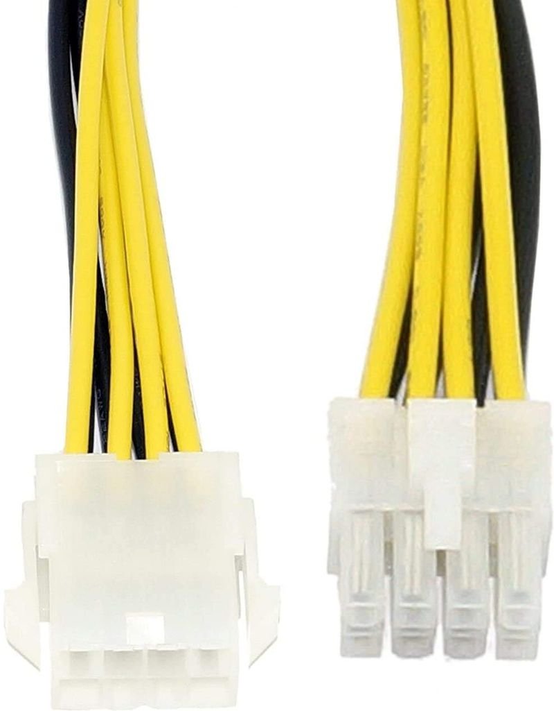 VOOCME 8 Pin CPU Male to Female Power Extension Cable 12V, 8 Pin Male to 8 Pin Female Molex IDE Express Power Extension Cable Adapter Laptop Accessory - image 5