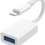 VOOCME Lightning to USB OTG Adapter - VOOCME White