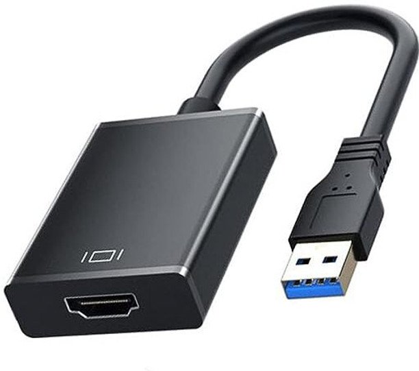 VOOCME USB 3.0 to HDMI Adapter - VOOCME Black