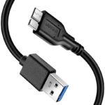 VOOCME Patch Cable 1.5 m Gold Plated USB 3.0 A Male to Micro B Male Adapter Cable, Supper Speed Data Sync Charger Charging Cable Cord - image 1
