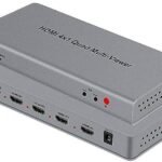 VOOCME HDMI 4x1 Quad Multi-Viewer Seamless Switcher with 5 Different Display Modes Media Streaming Device - image 1