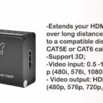 VOOCME HDMI Extender HDMI Transmitter Receiver TX RX 1080P Splitter Adapter for CCTV DVR NVR Support 1080p, HDCP HDMI Connector - image 5