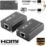 VOOCME HDMI Extender HDMI Transmitter Receiver TX RX 1080P Splitter Adapter for CCTV DVR NVR Support 1080p, HDCP HDMI Connector - image 4