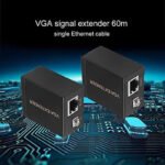 VOOCME HDMI Adapter 0.02 m Female to LAN Cat5 Cat5e Cat6e RJ45 Ethernet Female Adapter - image 2
