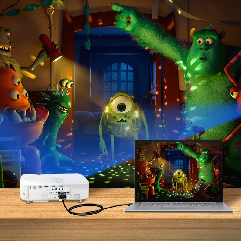 VOOCME TV-out Cable HDMI to VGA Converter Cable - image 5