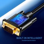 VOOCME TV-out Cable HDMI to VGA Converter Cable - image 3