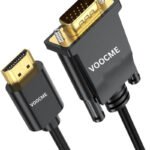 VOOCME TV-out Cable HDMI to VGA Converter Cable - image 1