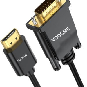 VOOCME TV-out Cable HDMI to VGA Converter Cable - image 1