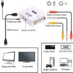 VOOCME Mini Composite AV RCA to HDMI Video Converter Adapter Gaming Adapter - image 4